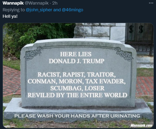 <a href="/OccupyDemocrats/">Occupy Democrats</a> <a href="/reyoutwest/">Zeen</a> Flag half-mast or no flag half-mast will see very few Americans honor the mango Mussolini as many, many have already stated their intentions.