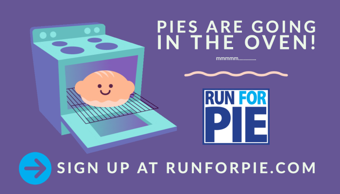 RunForPie2's tweet image. Can you guess what we're giving away? HINT: 🍎 + 🥧. Everyone gets apple-pie pops, and the top three winners in each age division take home a whole pie! Sign up for pie today! RunForPie.com 

#5k #5kfunrun #funrun