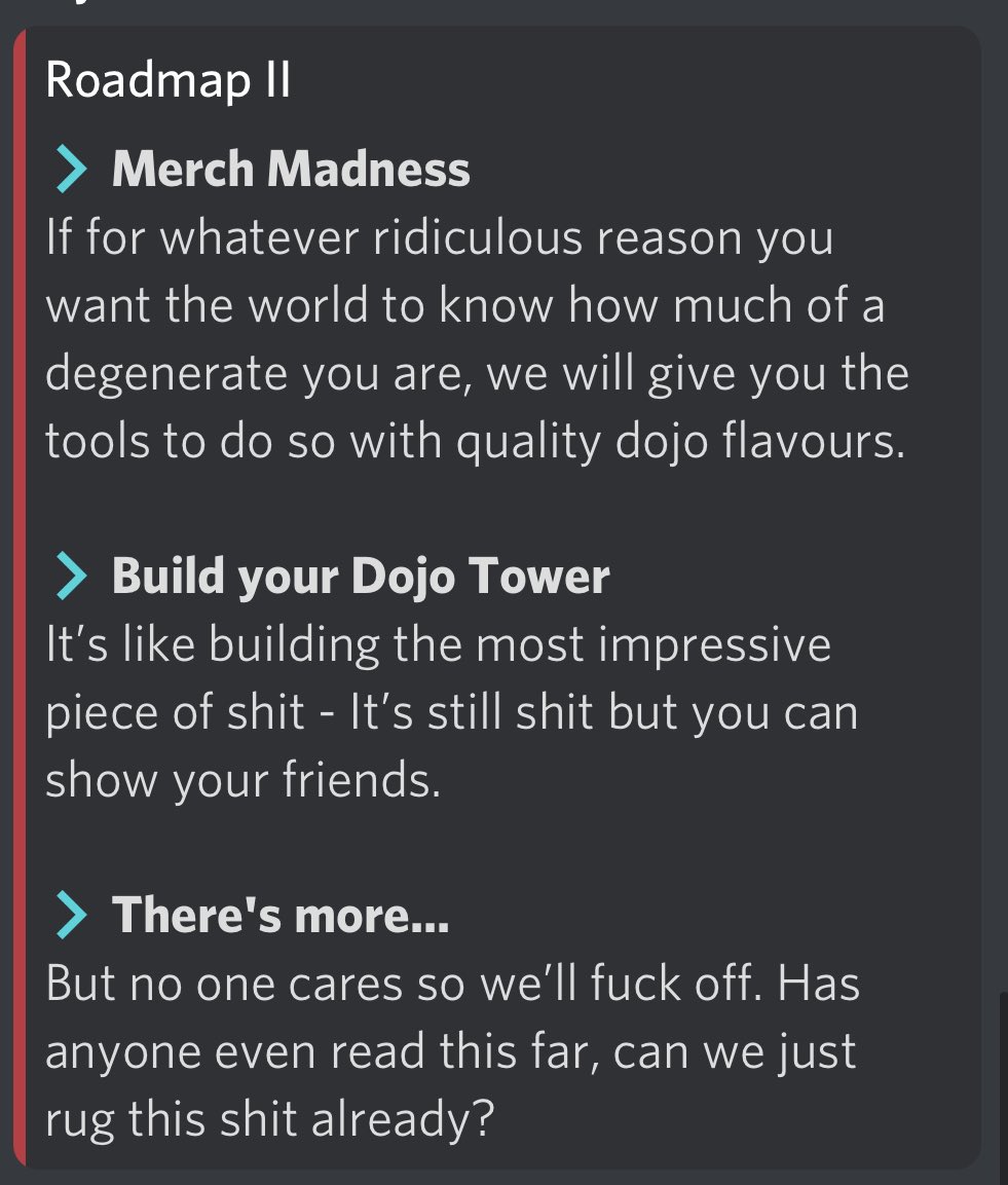 Degen Dojo Community tweet media