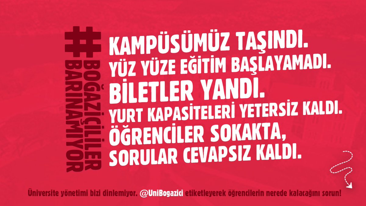 efeelmass's tweet photo. #boğaziçililerbarınamıyor https://t.co/LbfGKR23kx