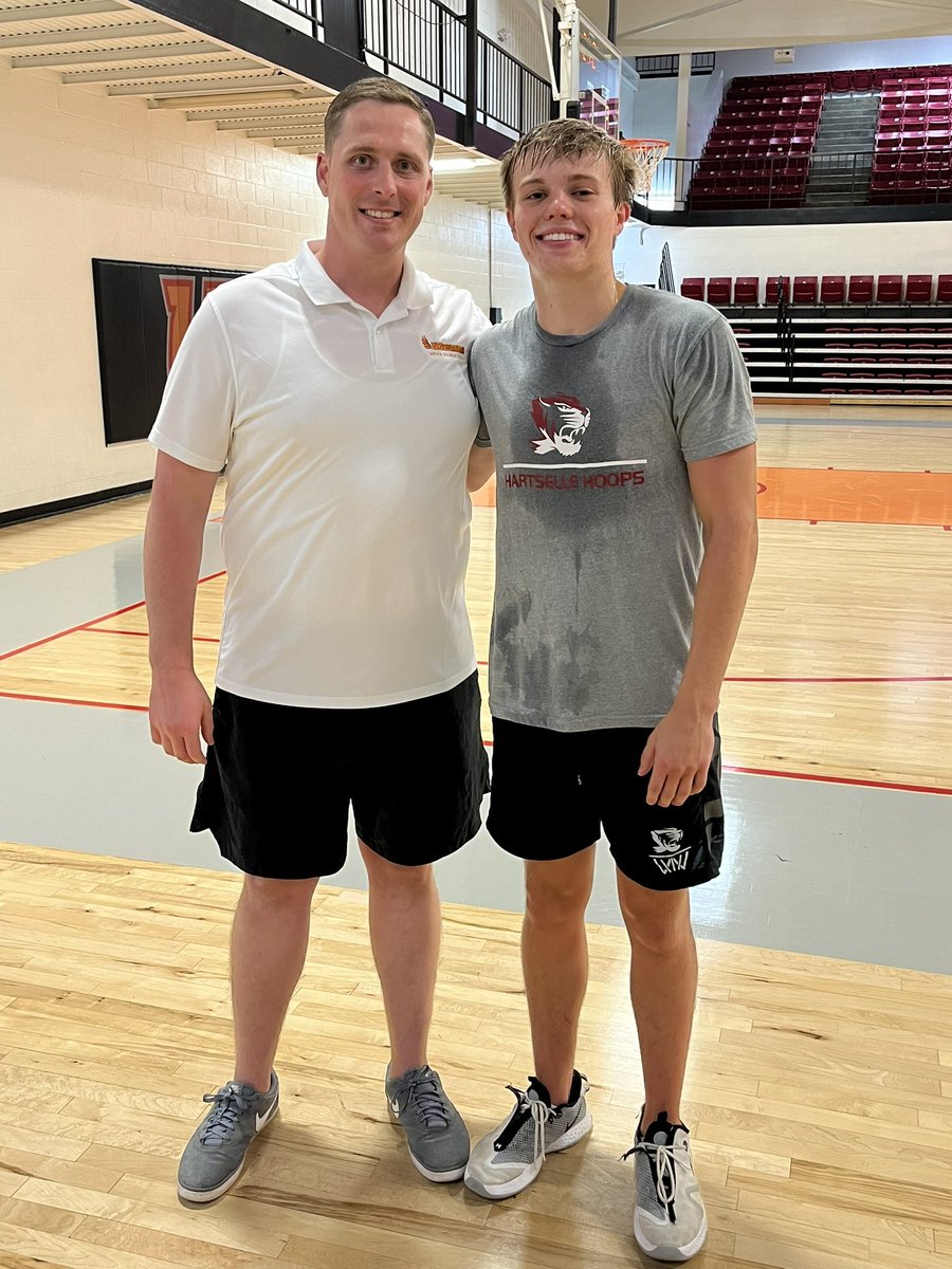 Ryan Dunn had a great visit at Tennessee Southern yesterday. Go tigers!