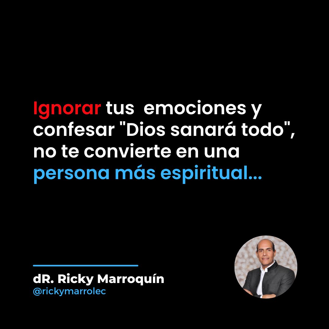 rickymarrolec's tweet photo. Nuestra salvación, nuestra salud espiritual y nuestra dependencia De Dios es la base de nuestra vida, pero por favor, no ignoremos nuestra salud emocional porque es a través de nuestras emociones es que expresemos todo nuestro interior. https://t.co/kdwWUnyV2x