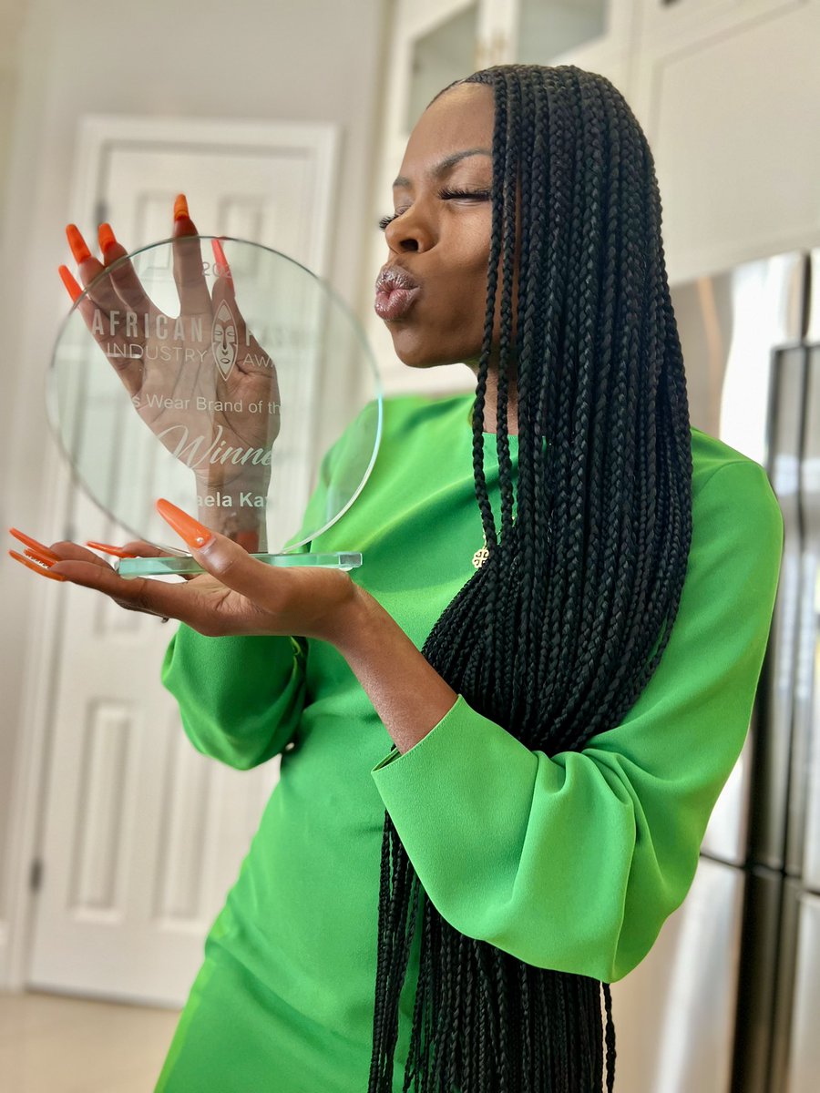 kaelakayonline's tweet photo. Thank you for this recognition African Fashion Industry Awards ❤️. Ladies Wear Brand of the Decade 💃🏾. KAELA KAY!! @AFWToronto https://t.co/4BWnAWQSAq