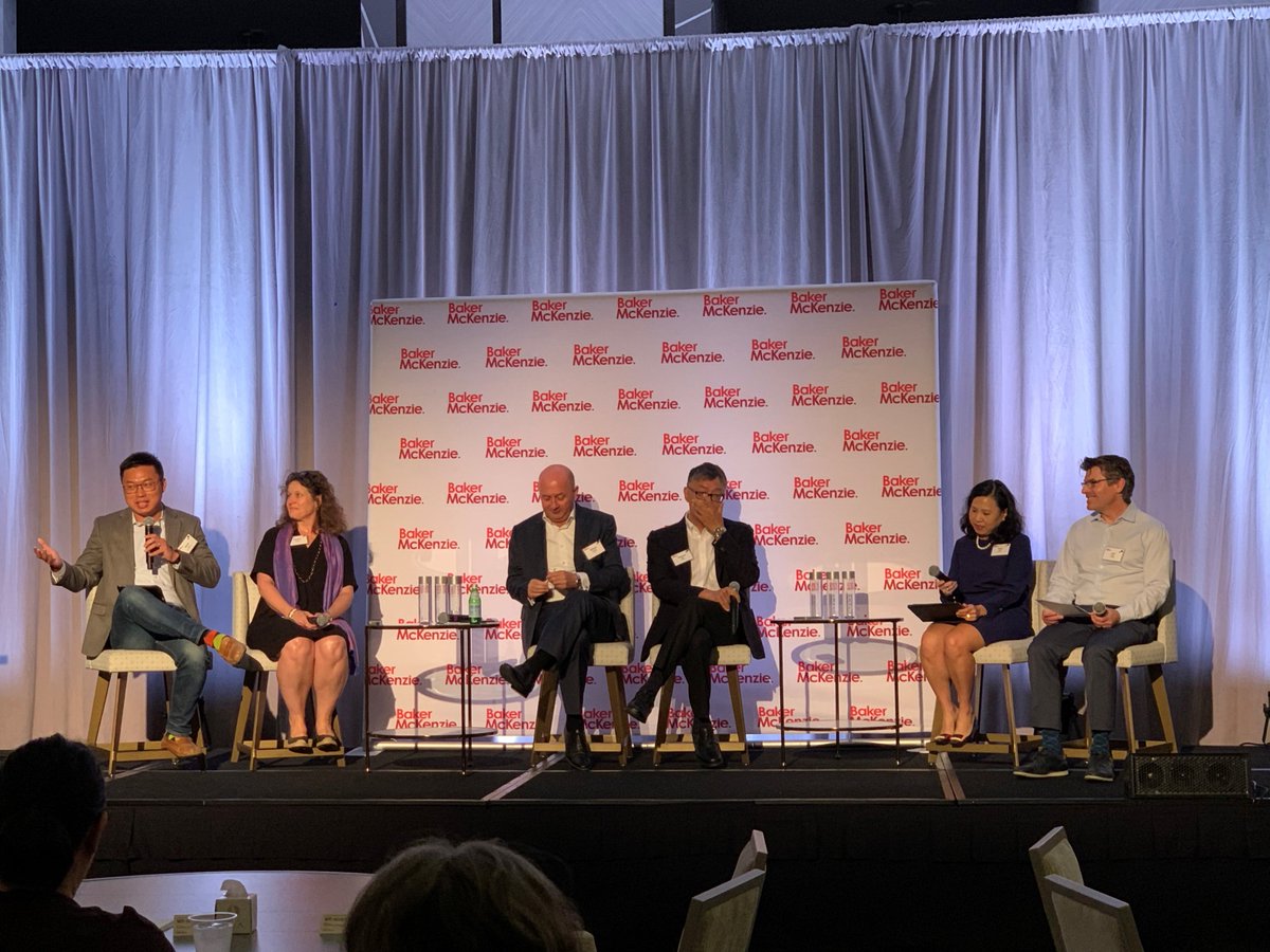 BakerTmt's tweet image. We&apos;re excited to begin our first panel of the day on Tech M&amp;amp;A with presenters Leif King, Derek Liu, Cynthia Cole, Will Holder, Howard Wu and Tracy Wut. #TechTalk2022 #BakerMcKenzie #BakerMcKenzieTMT #TMT