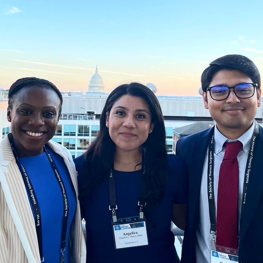 UTHSC_CTVSSIG's tweet photo. Very proud of our wonderful President @aregbeperkins who attended the STS Advocacy Conference this week. Thank you for representing CTVSSIG and @uthsc so well! #STSAdvocacy2022 https://t.co/ZukBsH3Bia