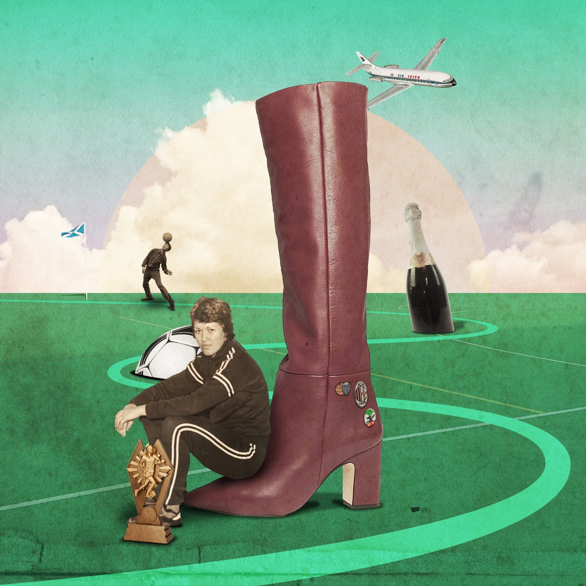 Rose Reilly’s story is unmatched. From being kicked out of school in Stewarton to scoring in the World Cup Final for Italy and being crowned the World’s Best Female Footballer, her tale is nothing if not unique.”

Order PALLA now to know the full story. Link in bio.