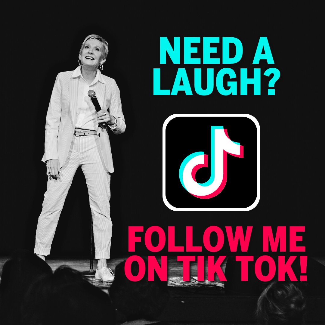 kmillscomedy's tweet photo. Make sure you're also following me on TikTok! 😆

Tour dates and tickets at https://t.co/n9RON5TCOn

#tiktok #KarenMillsComedy #KarenMills #standupcomedy https://t.co/vnuwV3gjGA