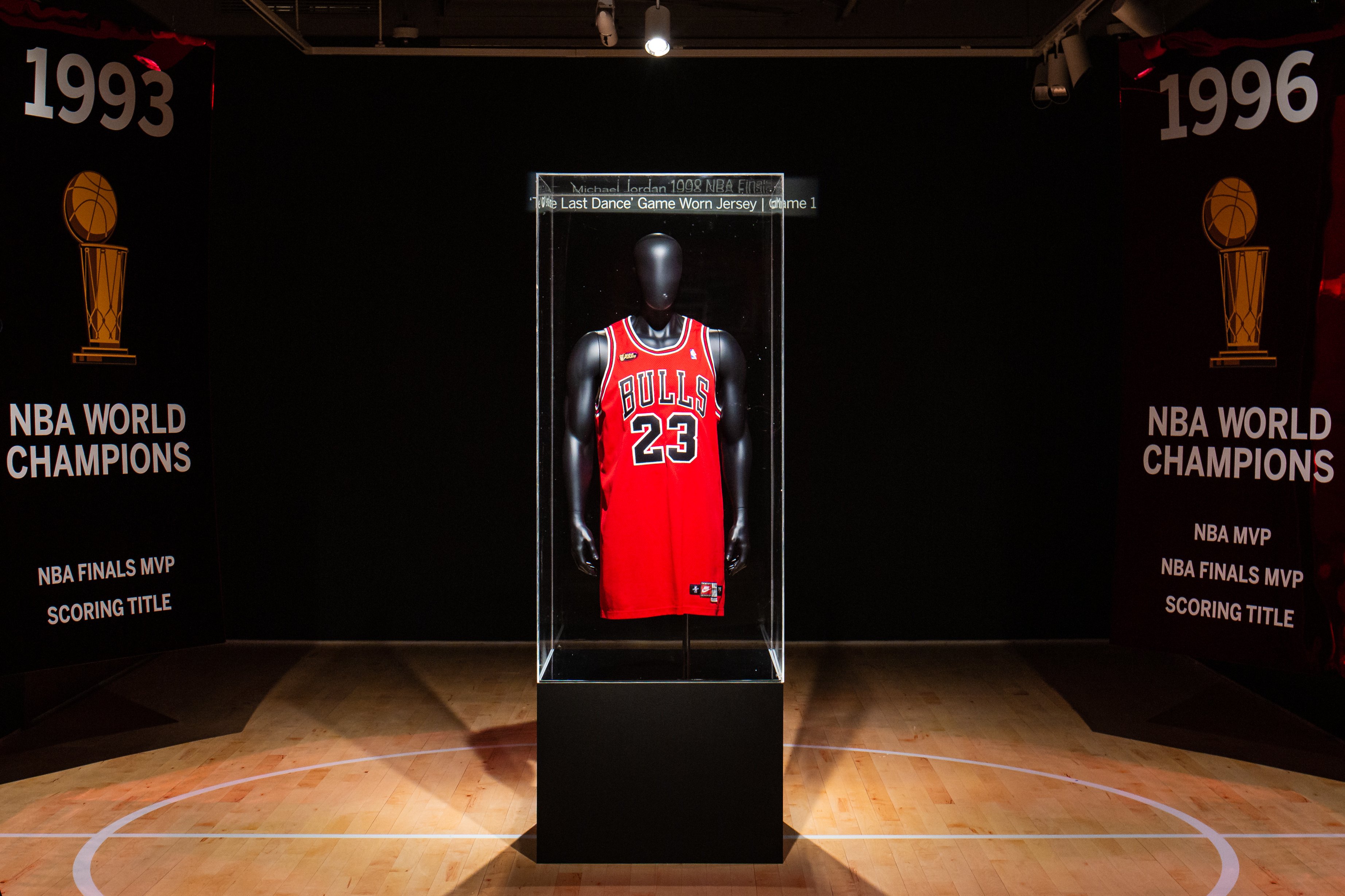 Iconic NBA jersey worn by Michael Jordan to be auctioned in September