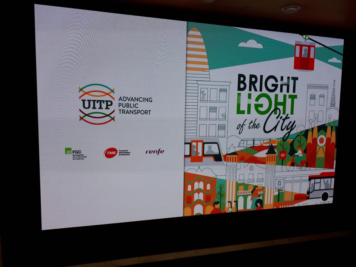 Nice ceremony for the launch of <a href="/uitpsummit/">UITP Summit 2023</a> 2023 in #Barcelona. I am convinced this edition will be the greatest ever since the first Summit in 1886.
Public transport: Bright Light of the City.
Looking forward to seeing you in Barcelona on 4-7 June 2023