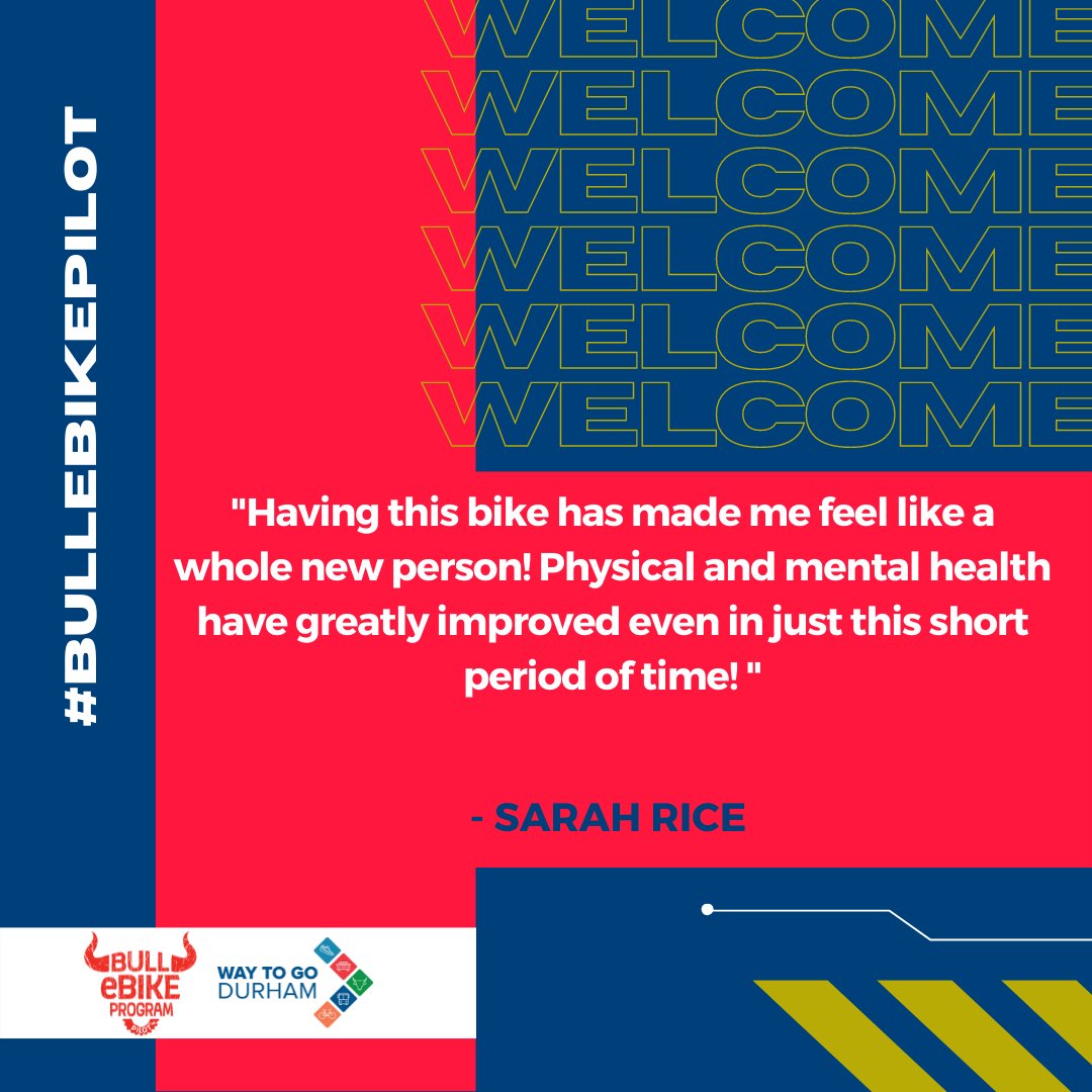 movesafedurham's tweet photo. You've seen the e-bikes from the #BullEBikePilot all across town, but now it's time to meet some participants. This week meet Sarah Rice and learn about how the e-bike has changed their mobility and health. #WayToGoDurham https://t.co/lbBeKxfcHF