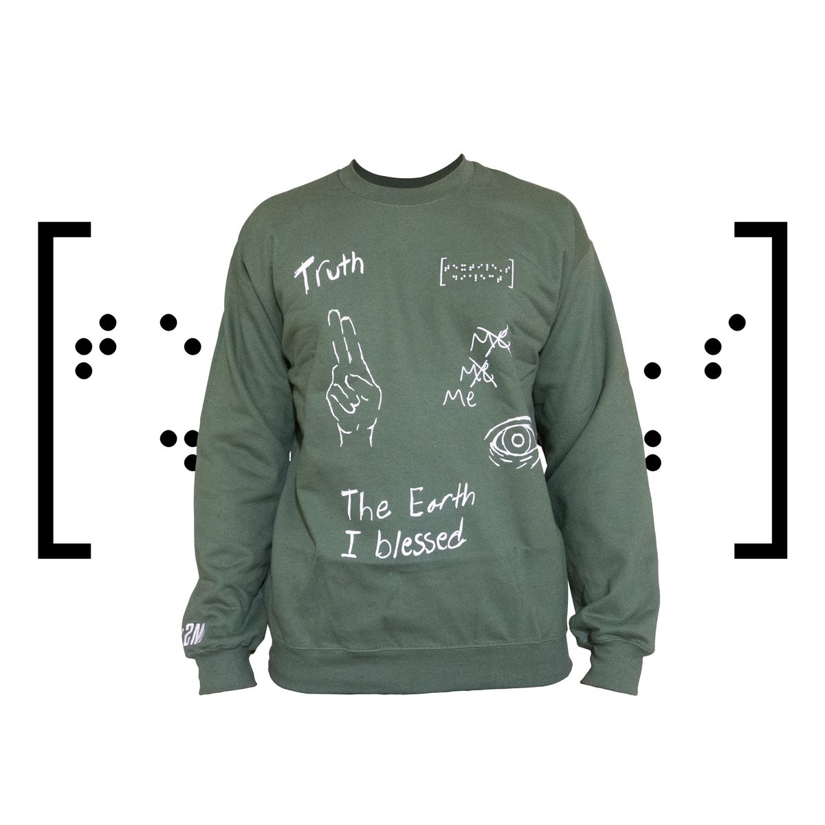 TextilesDialect's tweet image. Truth crewneck sweatshirts available for purchase. GET U ONE!!!!!! #Talk2Me