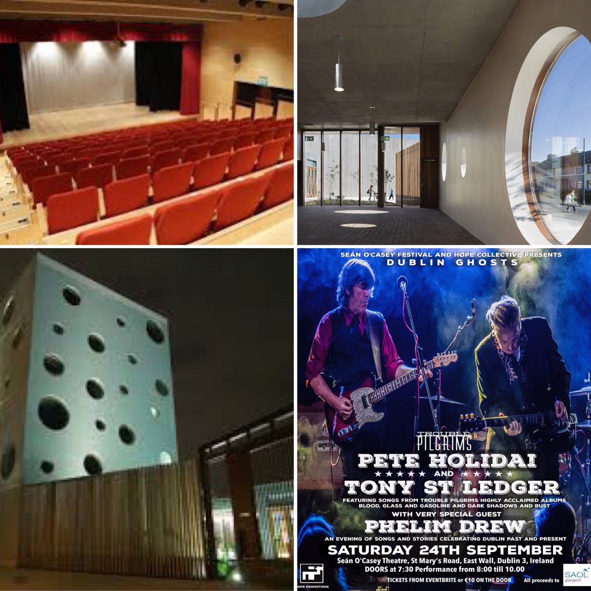 TroublePilgrims's tweet photo. This is a beautiful performance space!
https://t.co/zXn7Oiq6OZโฆ
@FestivalSean @SAOLprojectIRL #seanocaseyfestival2022
#darkshadowsandrust #bloodglassandgasoline
#dublinghosts #troublepilgrims @TroublePilgrims @PhelimDrew #seanocaseytheatre
#pilgrimagetorock
#RadiatorsfromSpace https://t.co/0HZYu0n5FL