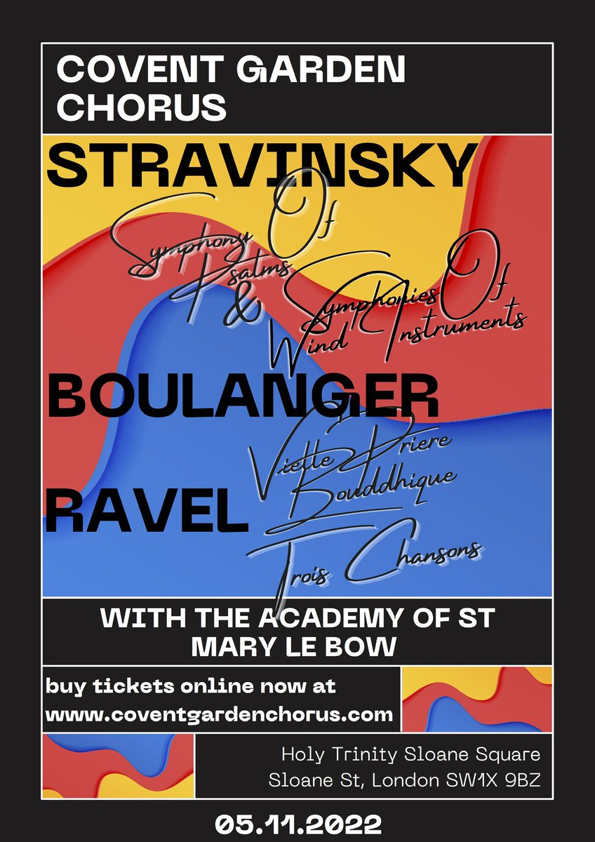 The 1-week countdown has begun! CGC autumn rehearsals start next week and we can’t wait. 

If you’re a singer who is looking to be involved in the concerts we’re all talking about, register your interest by emailing us at coventgardenchorus@gmail.com.