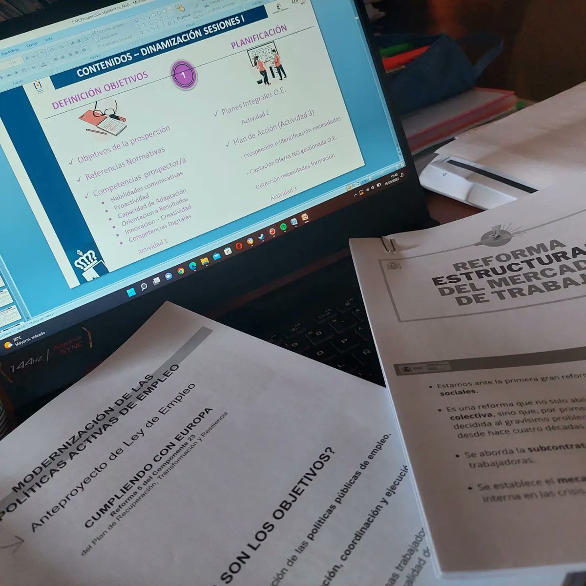 nurglezgam's tweet photo. 🔜 👩‍💻 Nuevos Retos

Preparando los contenidos para la acción formativa "Prospección de Empresas" de las oficinas @EmpleaCLM

Gracias @augustoempleo por la oportunidad

#empleaclm #ear #prospecciónempresas
#Intermediaciónlaboral #empresas #politicasactivasdeempleo https://t.co/ME14GkRusr