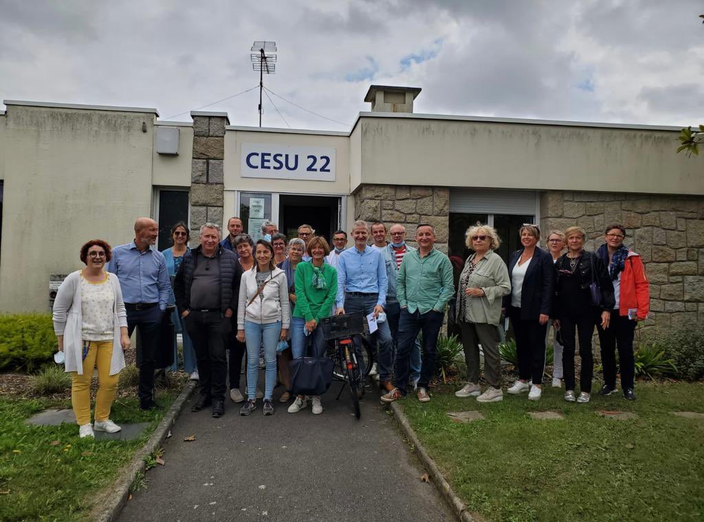 ANCESU_'s tweet photo. Poursuite du séminaire de rentrée de l’@ANCESU_ à #SaintBrieuc. FAE ADE SMUR, SSE, journée de Chambéry, #EPMU, communication …. Lourd programme mais accueil sans faille du #cesu22. @ArsBretagne @SFMU_MS @SUdF_Officiel #GHTD’Armor @Sante_Gouv @FrcsBraun https://t.co/0CtU6xH8QK