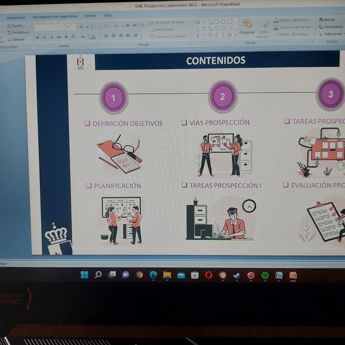 nurglezgam's tweet photo. 🔜 👩‍💻 Nuevos Retos

Preparando los contenidos para la acción formativa "Prospección de Empresas" de las oficinas @EmpleaCLM

Gracias @augustoempleo por la oportunidad

#empleaclm #ear #prospecciónempresas
#Intermediaciónlaboral #empresas #politicasactivasdeempleo https://t.co/ME14GkRusr