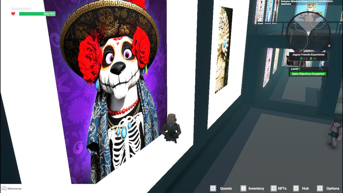 Biel_o0's tweet photo. I just finished my quest on @jagfriends_nft experience on the #sandboxalphaS3 for a chance to win a Season 3 Alpha Pass! Here I am in Legendaries Room, check out my screenshot!

#jaguarfriends https://t.co/Rm9LztwemR