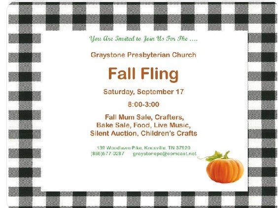 pcusabingewatch's tweet photo. Graystone Presbyterian #Knoxville #Tennessee Fall Fling Sept. 17, 2022.
Fall mums available for sale and there will be over 20 local crafters and artists setup.
#Presbyterian #pcusa #Fall #Autumn ๐ #mums #chrysanthemums #music #crafts #bakesale @graystonepcusa #FallFling https://t.co/T7kBxbGOv6