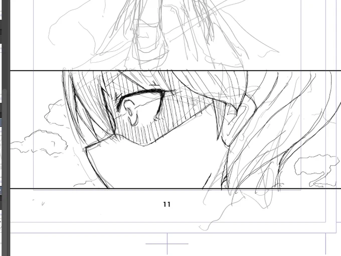 こういうのは描いてて楽しい。 
