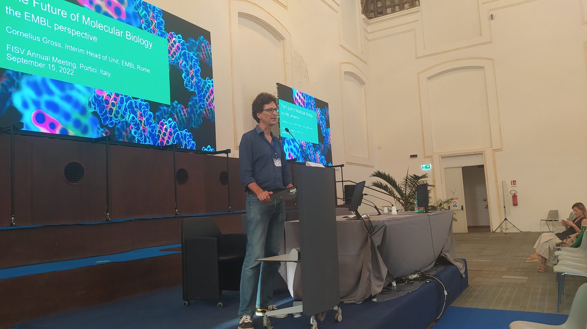 FISV998's tweet photo. The Future of Molecular Biology - the EMBL Perspective
The XVI FISV Congress hosts Cornelius Gross (Interim Head of EMBL Rome)

The Future of Molecular Biology – the EMBL Perspective
Il XVI Congresso Fisv ospita Cornelius Gross (Interim Head of EMBL Rome)

#fisvcongress22 https://t.co/kHeoj7xvdX