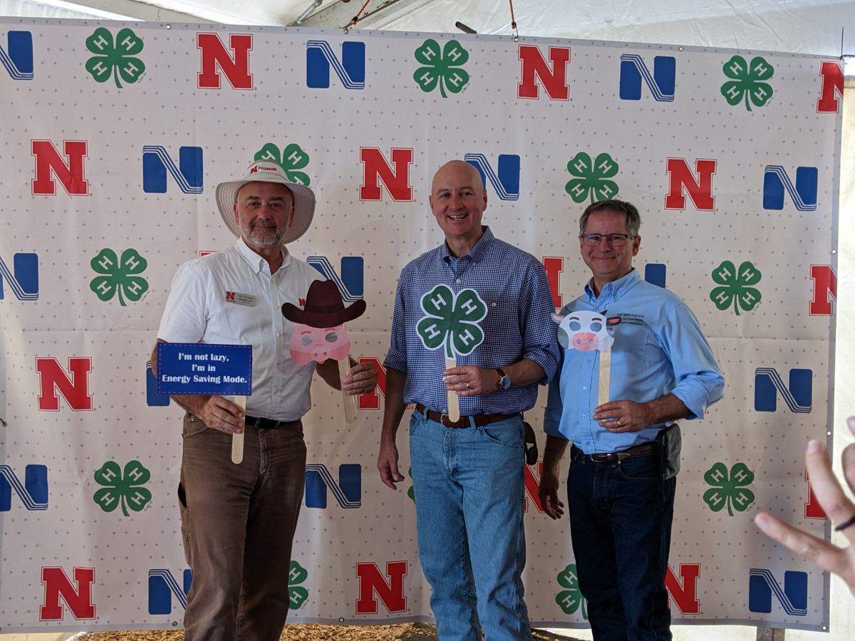 Governor Pete Ricketts made a stop at the Agriculture Careers Zone at Husker Harvest Days and experienced a virtual tour of our Cooper Nuclear Station facility. Thank you to <a href="/Nebraska4H/">Nebraska 4-H</a> for partnering with us to promote careers in agriculture and energy. #NPPD #PublicPower