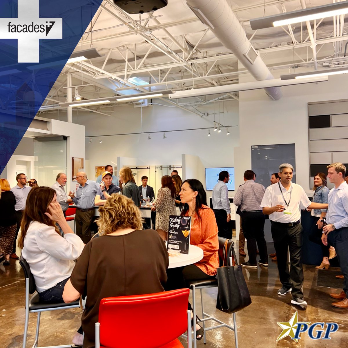 PGPUSA's tweet photo. Facades+ Dallas 2022 "Kick-Off Party hosted by @PGPUSA" highlight photos. Thank you to Dionne Darling and @archpaper for helping put on this great event! Looking forward to next year's Facades+ in Houston! #dallasarchitecture #architecture #dallasdesign #aiadallas #facadesplus https://t.co/1rHLmLsnLc