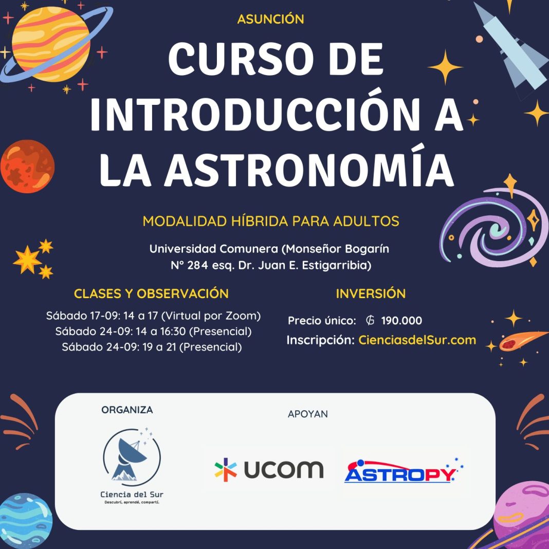 SurCiencia's tweet photo. Este sábado arranca el Curso de introducción a la astronomía para adultos. Investigaciones astronómicas, galaxias y terraplanismo son algunos de los tópicos. ¿Te apuntás?
Inscripciones: https://t.co/AtloTh2GmA
#astronomia #astropy https://t.co/dsoKPvuxEk
