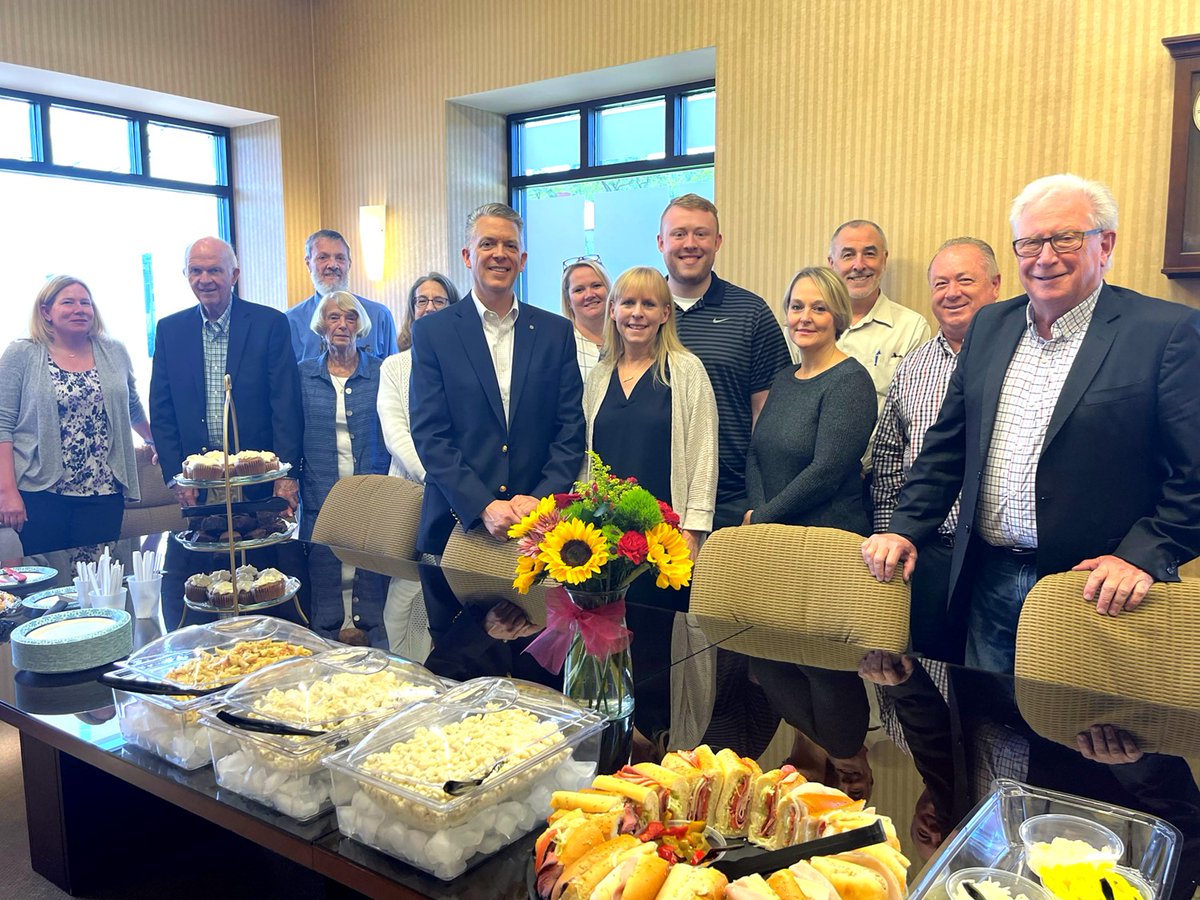 TiogaBank's tweet photo. Join us in wishing Tioga State Bank's President & CEO, Bob Fisher, a Happy TSB Anniversary! π₯³π Bob is celebrating 30 YEARS with TSB! We all appreciate your hard work and dedication.ππ
#TeamTSB #BestBanksToWorkFor #EmployeeCelebration #WorkAnniversary #WorkLocal #BankLocally https://t.co/6DBniQBQFB