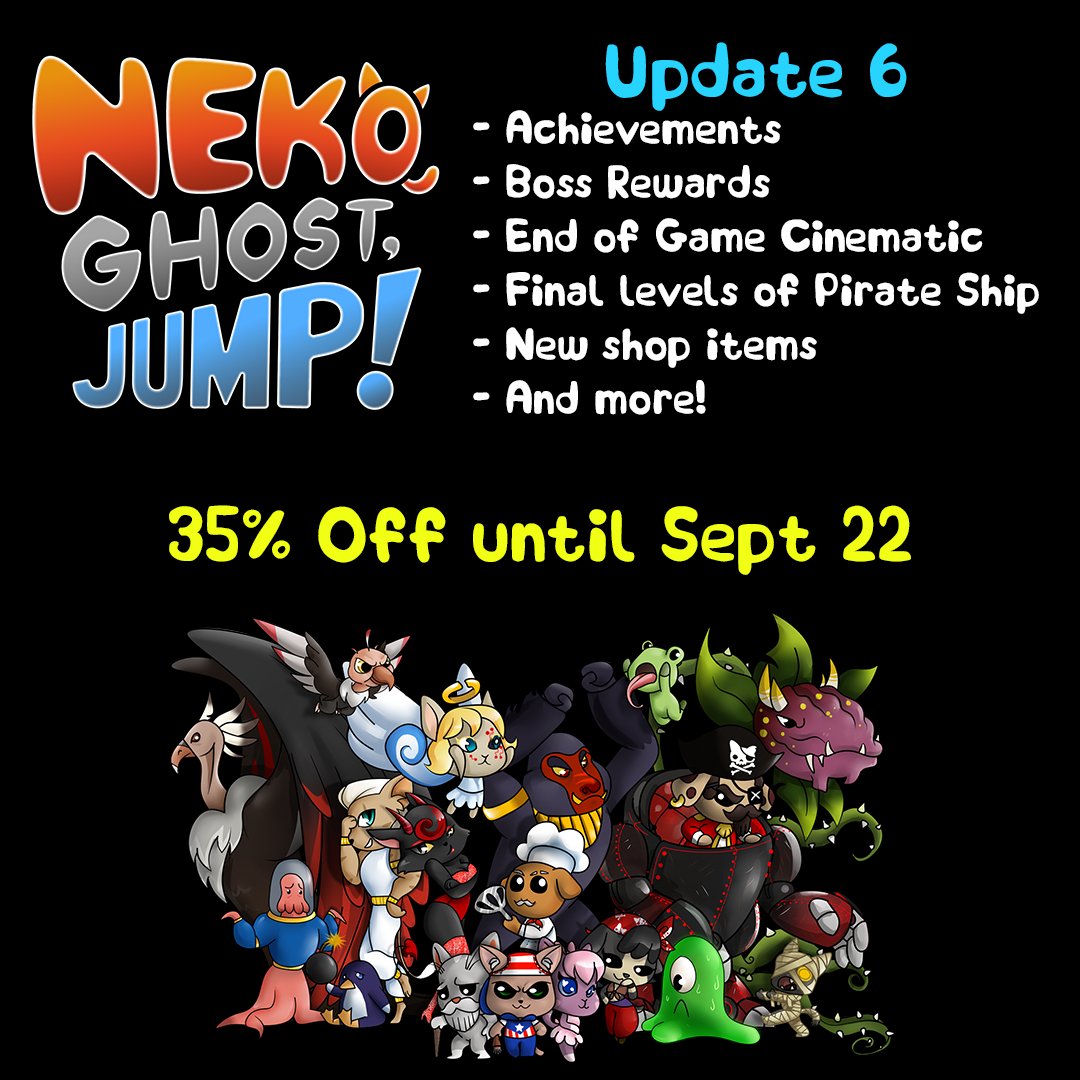 Update 6 is here, along with a 35% discount ($9.74 USD)!

store.steampowered.com/app/1194750/Ne…

We're also part of #GDoCExpo again this year! Make sure to check out the other wonderful games via the banner on Steam.