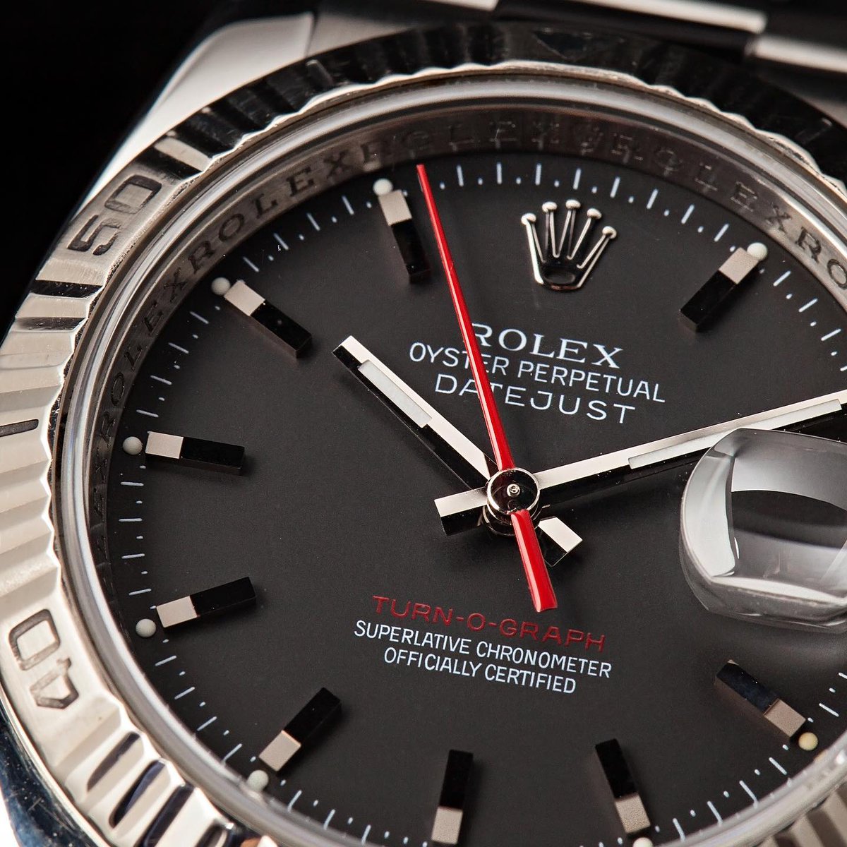 BobsWatches's tweet photo. True or False: Purpose-built as a tool to measure elapsed time, the inaugural Turn-O-Graph was the very first tool watch produced by Rolex.
—
Check our Instagram Story for the answer: https://t.co/ORZLEuiAey
#rolexdatejust #turnograph #bobswatches https://t.co/a0nPw5Cftk