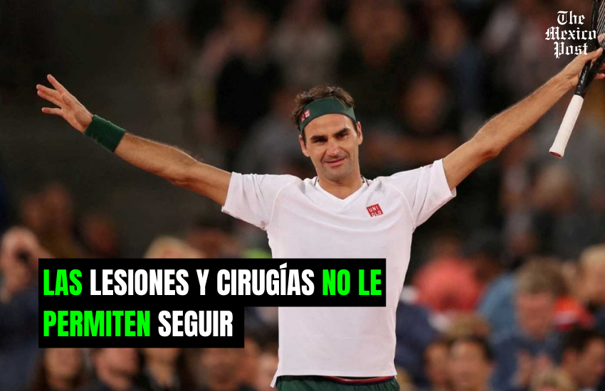 MexicoPost's tweet photo. 🎾 EL GANADOR DE 20 TÍTULOS DE GRAND SLAM SE RETIRA 

El tenista #RogerFederer, considerado uno de los mejores jugadores de la historia, ha anunciado su retiro, esto será al término de la #CopaLaver, que se disputará en #Londres del 23 al 25 de septiembre. 

. https://t.co/5uOmsYrhB0