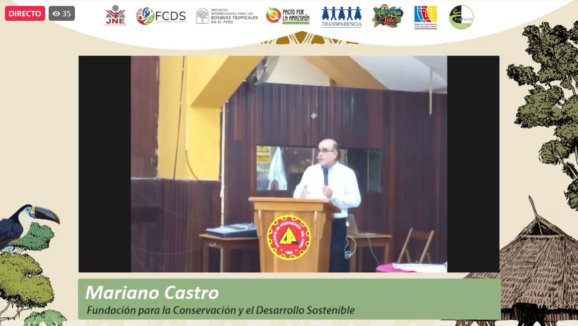 IriPeru's tweet photo. Mariano Castro - Fundación para la Conservación y el Desarrollo Sostenible
"La prioridad de la articulación con el Estado es La Persona. Ucayali es una de las regiones más afectadas por la anemia infantil y la deforestación. Son problemas estructurales que afectan a las personas" https://t.co/boyQr6DiJd