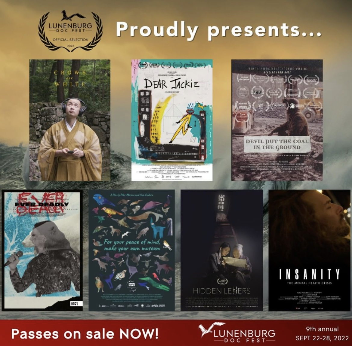 💫DEAR JACKIE has been selected to screen at the Lunenburg Doc Fest in Nova Scotia as part of the Canadian Change Makers program! The film will be screened on Tuesday, September 27 at 3 PM. lunenburgdocfest.com
<a href="/LunenburgDocs/">Lunenburg Doc Fest</a> #novascotia #LBurgDocs #documentary #film