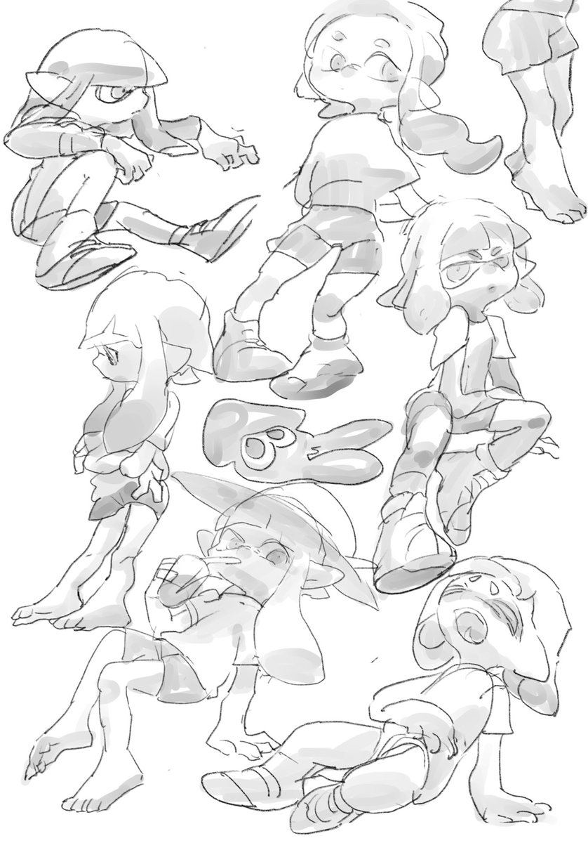 がさがさ描くのすき 