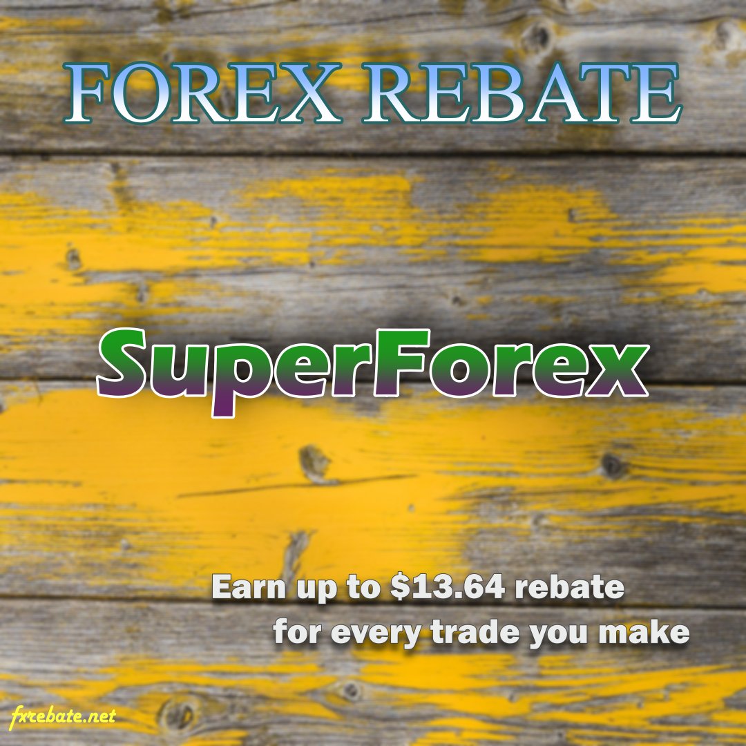 rebate_fx's tweet photo. Forex broker SuperForex

Rebate Rates:
Standard &amp; Swap Free accounts: $9.3
No Spread account: $13.64

More info at https://t.co/RHnO0PvaRS https://t.co/DD6Rb3yCCA
