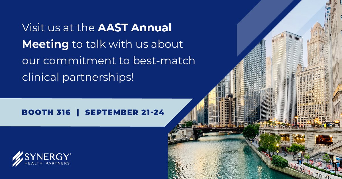 We can’t wait to see you at #AAST2022 hosted by @traumadoctors! Talk to us for more information on our unique and customized #surgicalist approach. 

#surgeonjobs #hospitalstaffing