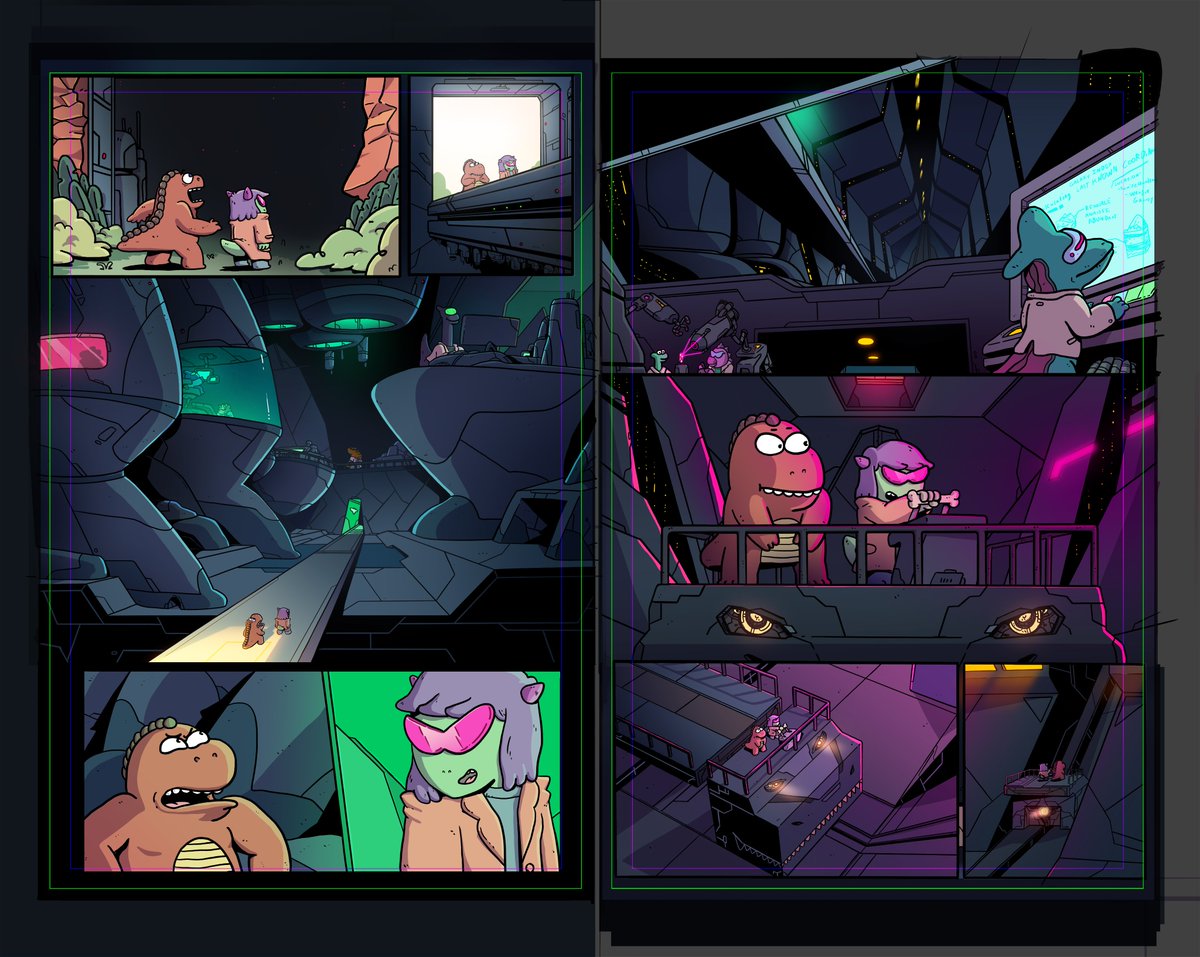 Dino Babies in Space tweet media