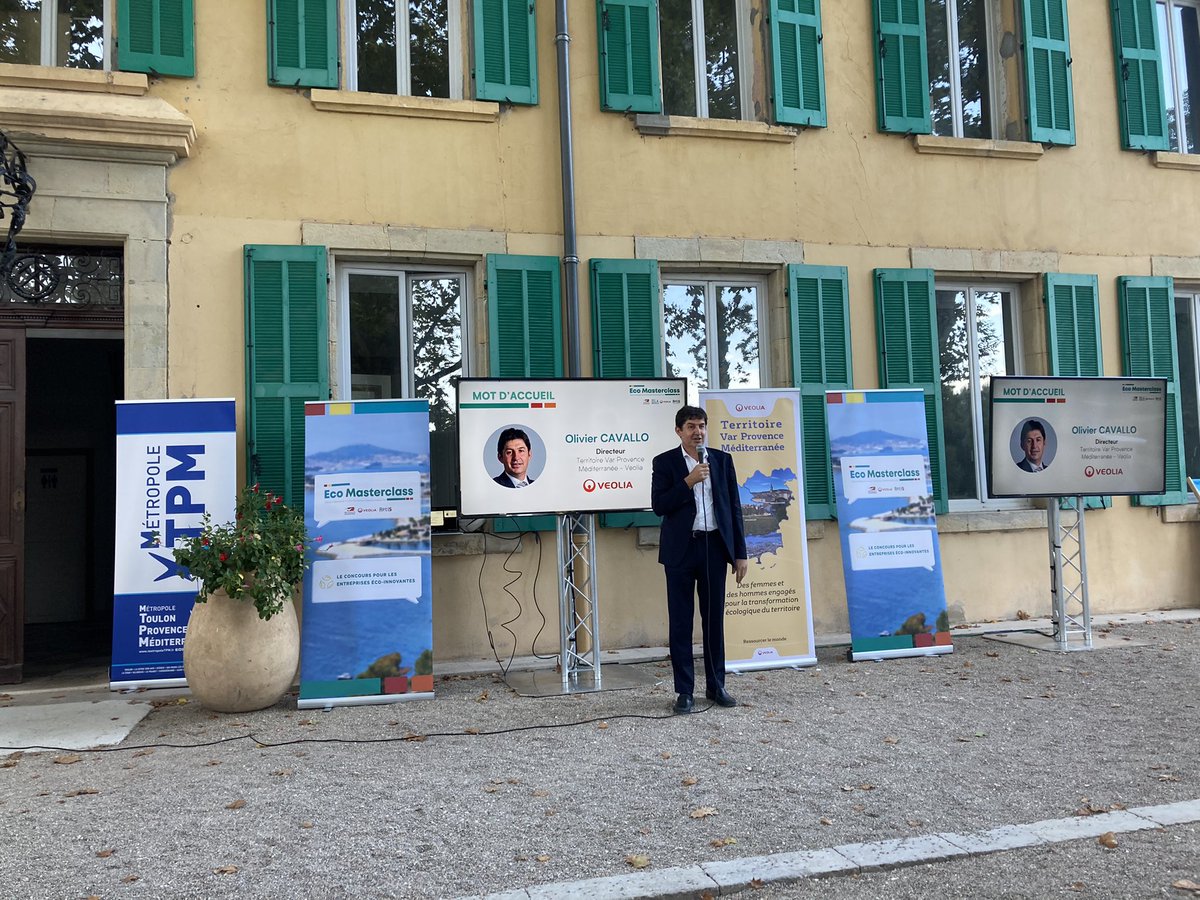 TVT_Innovation's tweet photo. Notre partenaire @Veolia est au cœur du programme de l’Eco Masterclass, de l’accompagnement, au jury jusqu’au prix financier. 🌳#ecomasterclass #ecoinnovation https://t.co/FjvQ5GBvJ3
