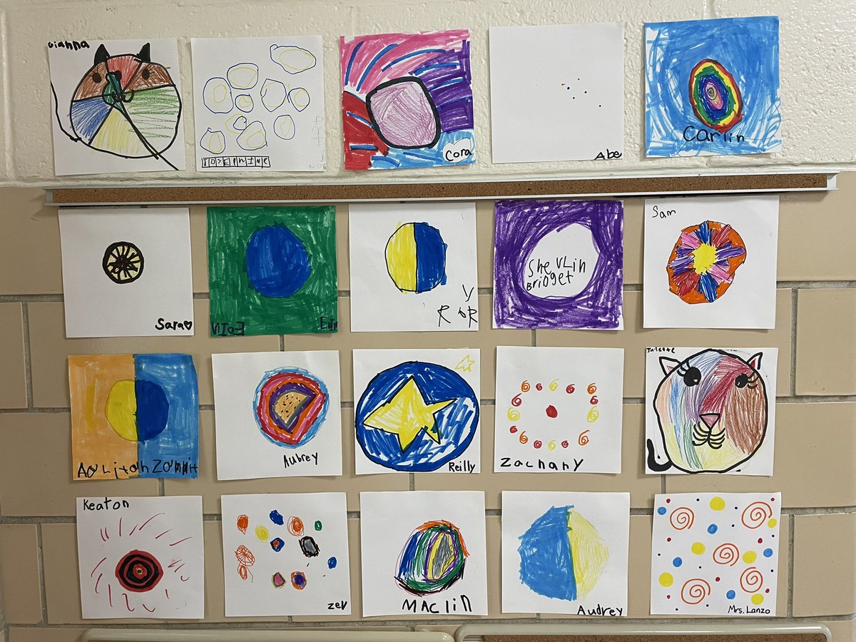 Today, in honor of International Dot Day, we listened to “The Dot” by Peter H. Reynolds and created our own dots to make our mark at Barrows! <a href="/DotClubConnect/">International Dot Day</a>