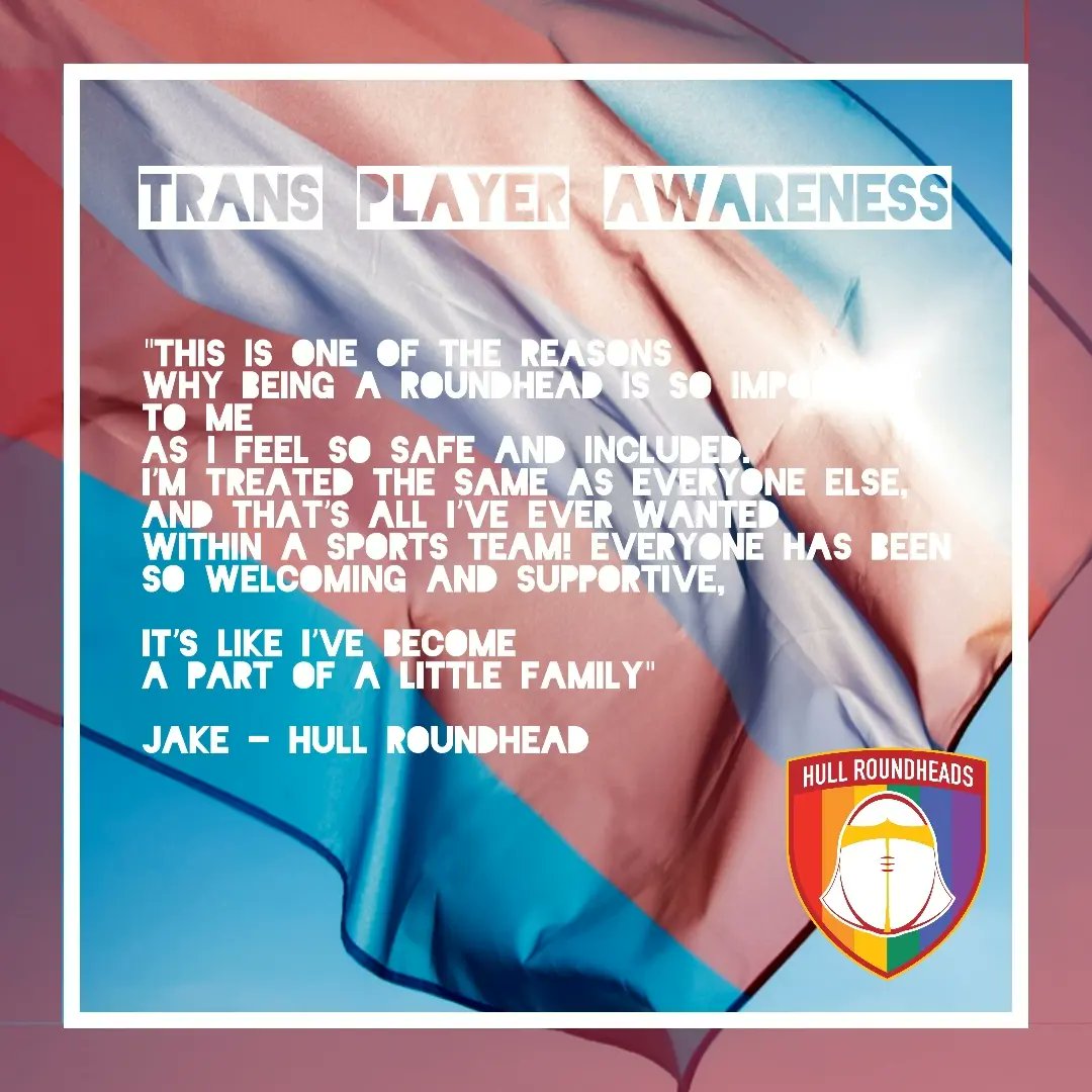 🏳️‍⚧️ TRANS PLAYER AWARENESS 🏳️‍⚧️

Following the news that the RFU Council have adopted England Rugby’s ban on trans women - and the extra unnecessary complications to trans mens participation, we worry greatly about the individuals this directly impacts.