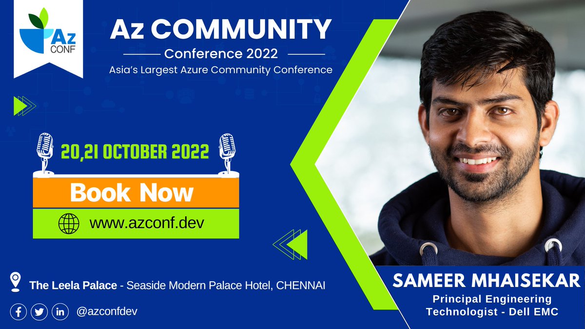 TechXConf's tweet photo. ๐ขSpeaker Announcement!
Join @MhaisekarS at ๐๐ณ ๐๐จ๐ฆ๐ฆ๐ฎ๐ง๐ข๐ญ๐ฒ ๐๐จ๐ง๐๐๐ซ๐๐ง๐๐ ๐๐๐๐ on ๐๐๐ญ๐จ๐๐๐ซ ๐๐-๐๐,๐๐๐๐
Register Now: https://t.co/w0gmdJLfKS
#AzConfDev #MicrosoftAzure #cloudnative #Azure #AzConf #AzConfCloudFirst #AzConf2022 #OpenSource https://t.co/9w9Ydi0jai