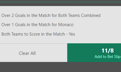 EU_footy_tips's tweet photo. Europa League: Monaco vs Ferencvaros

0.5 pts at 11/8

#BettingTwitter #GamblingTwitter #Footballtips #EuroFootballTips #UKFootballtips #Premierleaguetips #Championsleaguebets #SerieAbets #Europaleague #EuropaLeaguebets https://t.co/k9F6cQ07zk