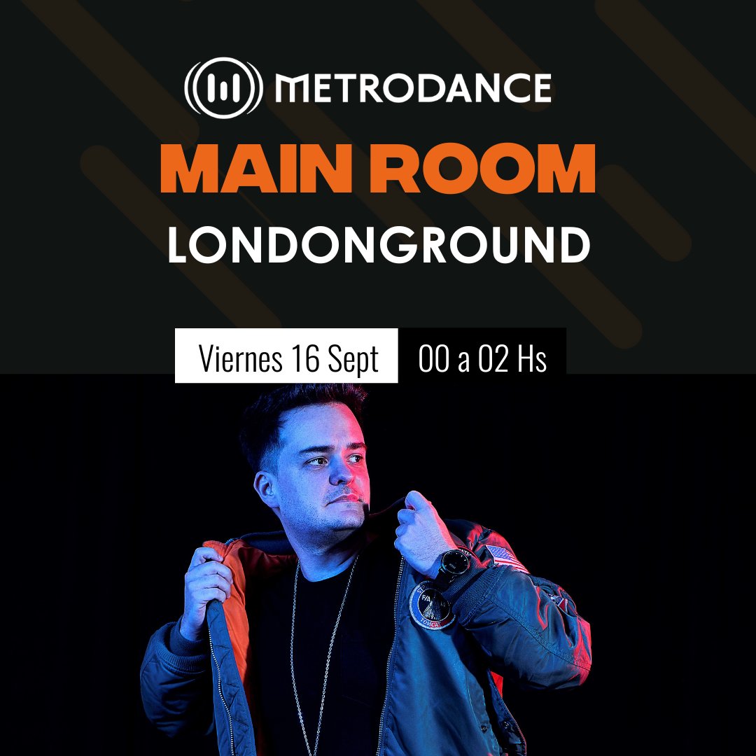 mph951fm's tweet photo. 🎆Esta noche la dejamos en manos de #LondonGround que va a estar sonando a partir de las 24hs con su Dj-Set solo por🔀#Metro951
🌐Seguinos en:
▪Instagram https://t.co/AQ5eWX8zH6
▪TikTok https://t.co/QX167vhKSh
▪Twich https://t.co/iSR8wRavDB https://t.co/9EMUIkhRSA