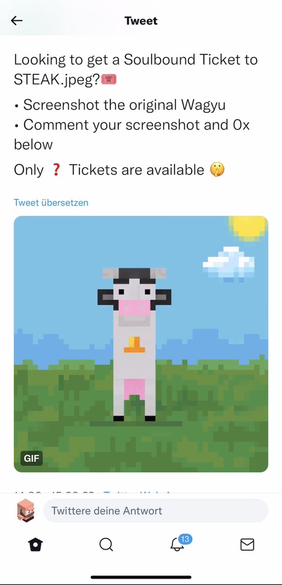 methylmerlin's tweet photo. @steakhut_fi Medium rare please 🥺 0x6c02E6f4247ccC4565Dd569396BFE6a47130a8F5 https://t.co/PyE6rHdaoy