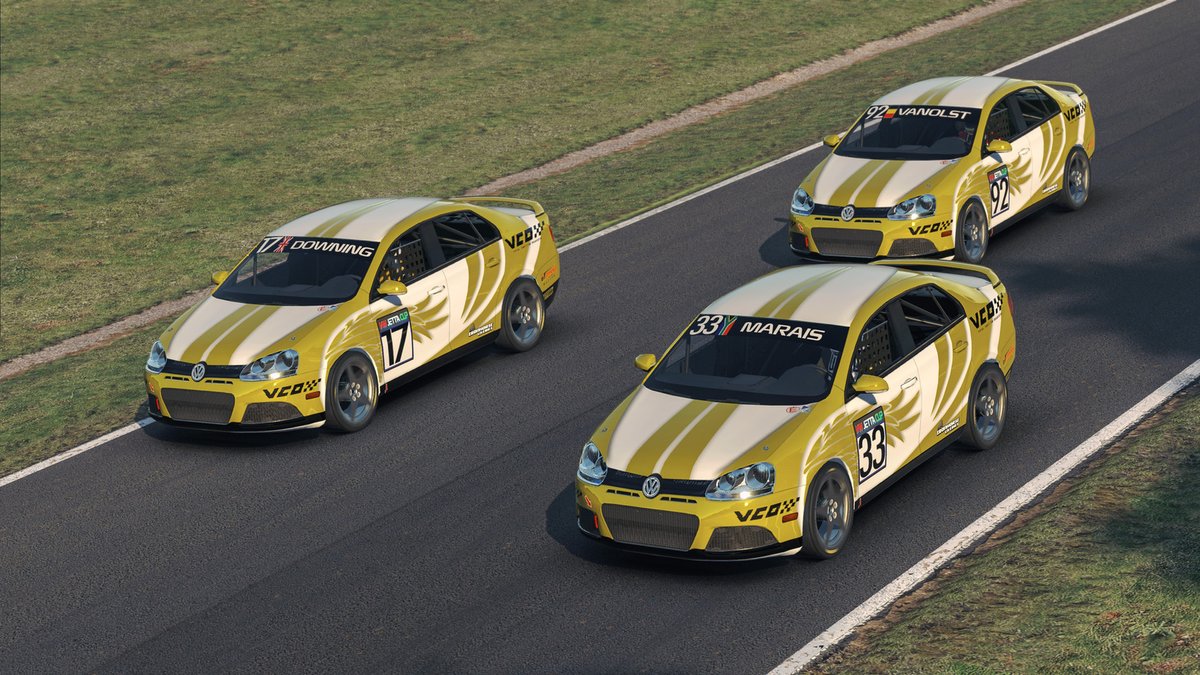 Goldwing jump from the RLTC to debut in the Jetta Cup with the same line-up

But don't expect this new team to struggle as all 3 driver have a season under their belts as Independent Drivers

Sam Vanolst
Duncan Marais
Daniel Downing

<a href="/vcoesports/">VCO 🕹🏎</a> <a href="/GTOmegaRacing/">GT Omega</a> 
#iracing #jettacup
