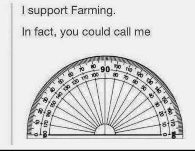 PammsyB's tweet image. RT if you get this or not 🤣and love farmers!👊🏻❤️