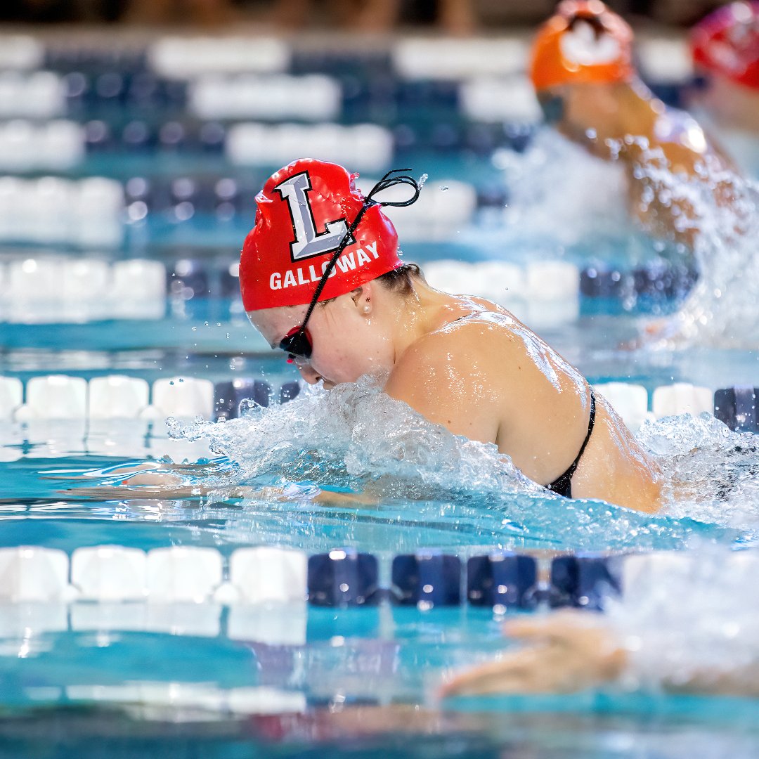 <a href="/LynchburgSwim/">University of Lynchburg Swimming</a>'s Claire Galloway could swim 25 miles in 436 minutes if she was swimming at her ODAC championship-winning breaststroke pace.

(4/10)
#WonNation