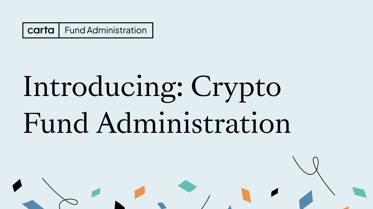 cartainc's tweet photo. Calling all crypto enthusiasts: You can now manage all of your assets on one platform. Introducing: crypto fund administration from Carta. https://t.co/BAPzBO4Qv6 https://t.co/3HGiSWFniA