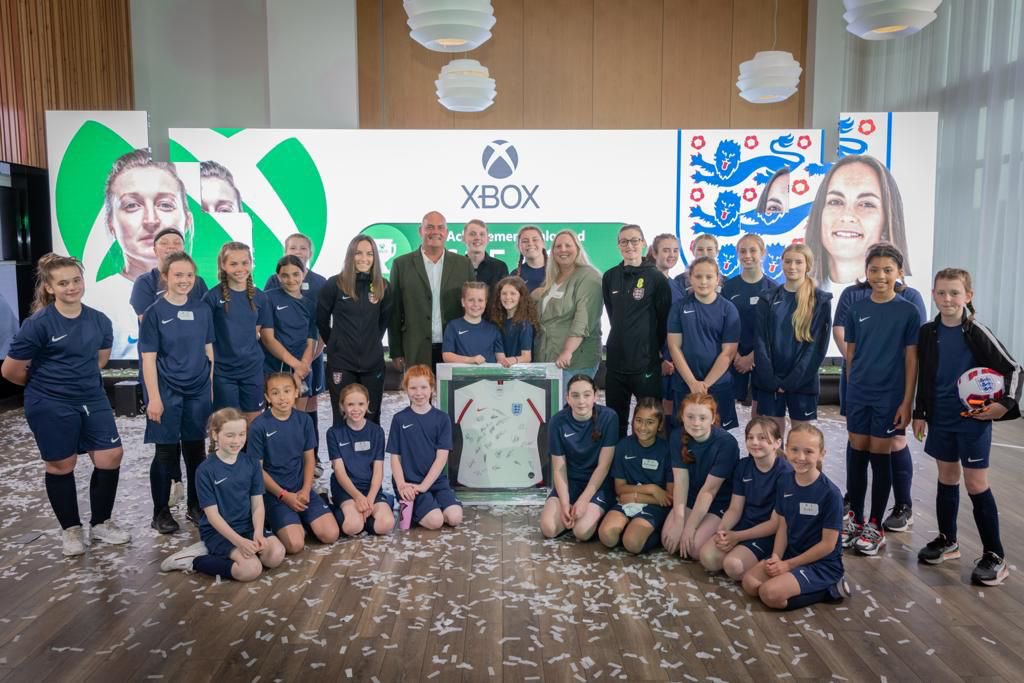 Amazing to recieve an update from the FC Morton’s Cubs. They are ready for the season ahead with their @xboxuk sponsorship & off the back of an incredible Summer of Womens Football! What a great day it was, surprising them back in July! #PowerYourDreams #ad
