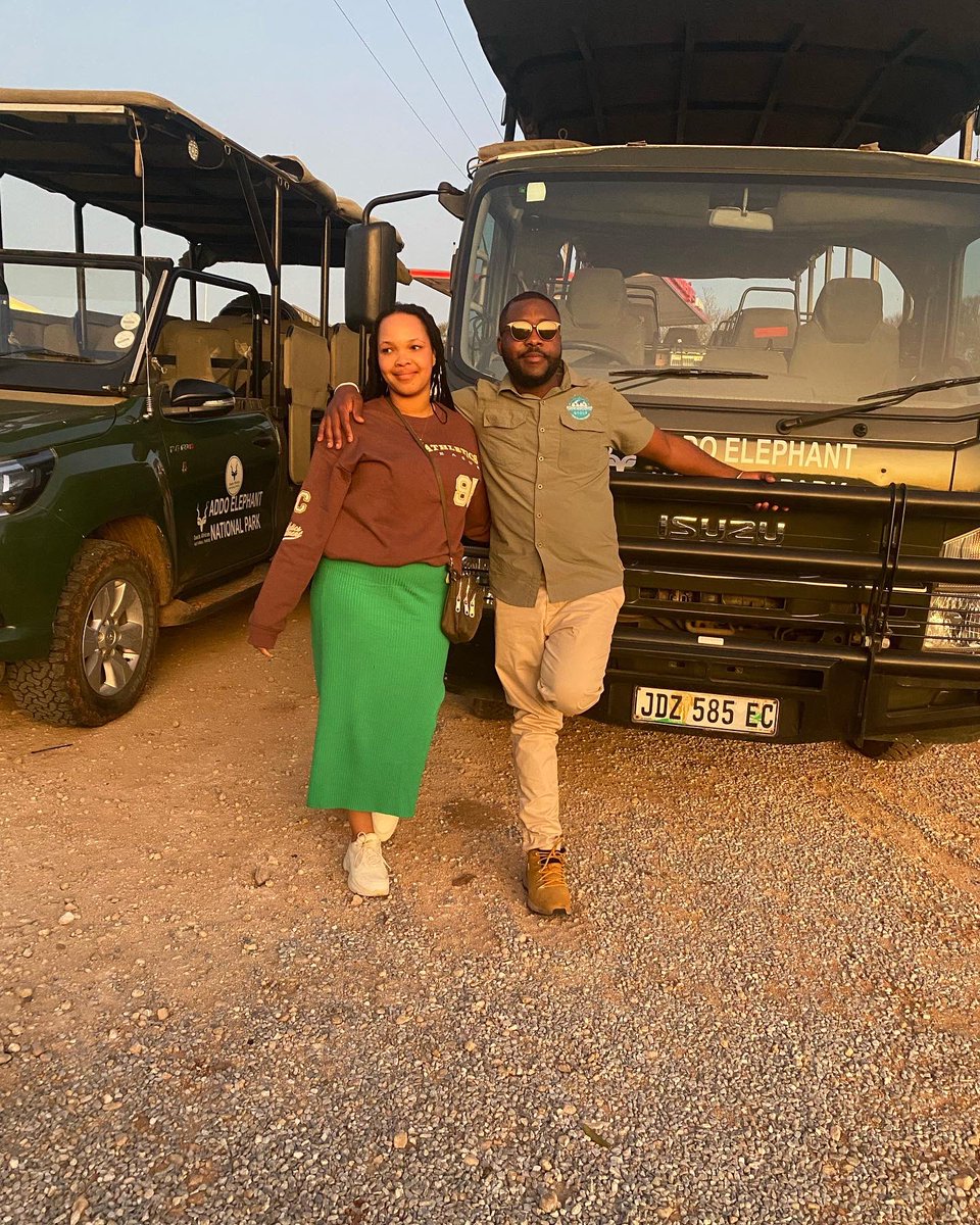 Today we visited the Addo Elephant 🐘 National Park📍 , and guess what 🤗 our guests had free entry, due to its the National Parks Week.🎉🎊

Fun was had during the safari🤗

#liveyourwild 
#sanparks 
#shotleft 
#sanationalparksweek 
#nationalparkweek2022 
#budgetsafari 
#safari